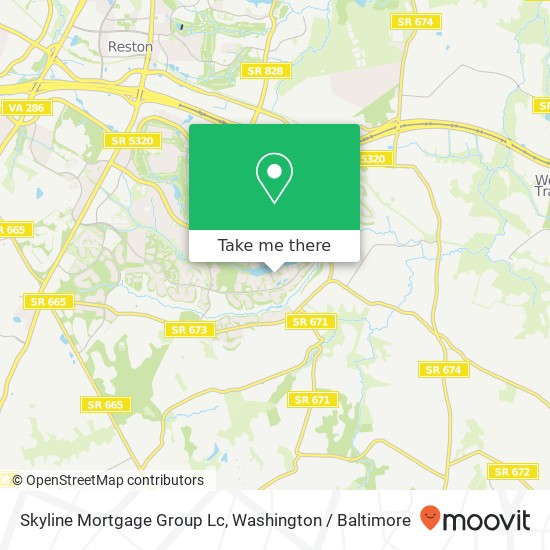 Skyline Mortgage Group Lc map