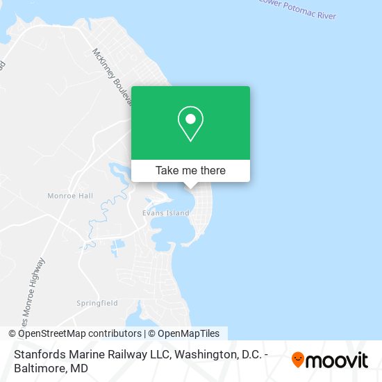 Stanfords Marine Railway LLC map