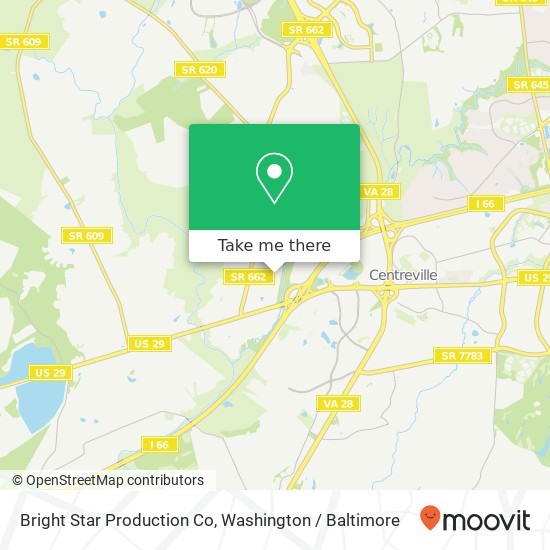 Bright Star Production Co map