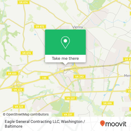 Mapa de Eagle General Contracting LLC