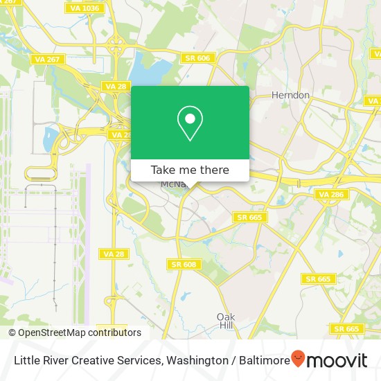 Mapa de Little River Creative Services