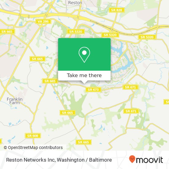 Reston Networks Inc map