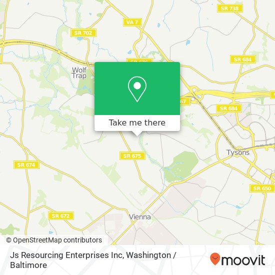 Mapa de Js Resourcing Enterprises Inc