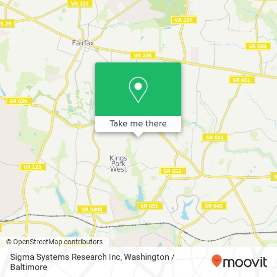 Mapa de Sigma Systems Research Inc