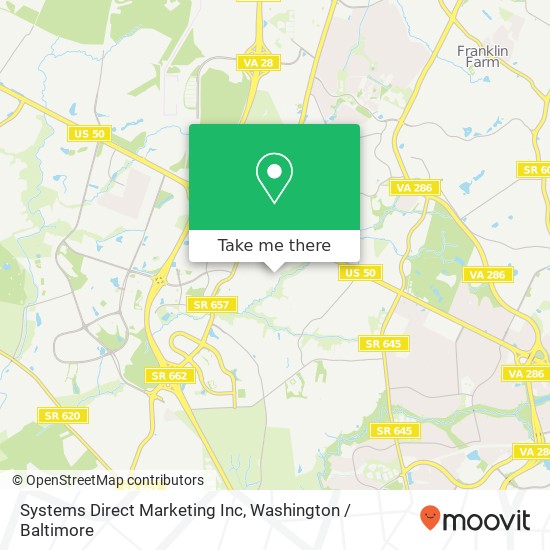 Systems Direct Marketing Inc map