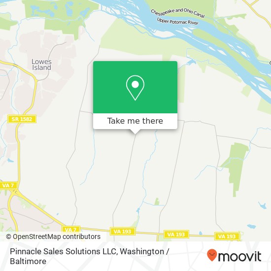 Mapa de Pinnacle Sales Solutions LLC