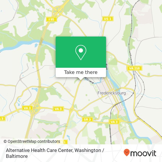 Mapa de Alternative Health Care Center