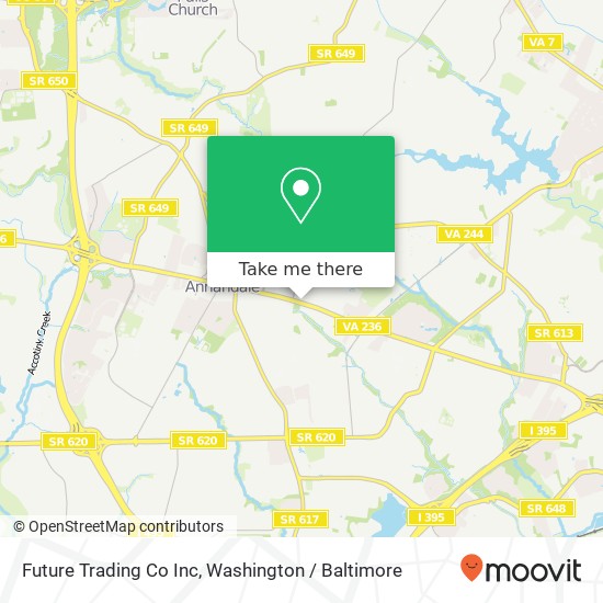 Future Trading Co Inc map