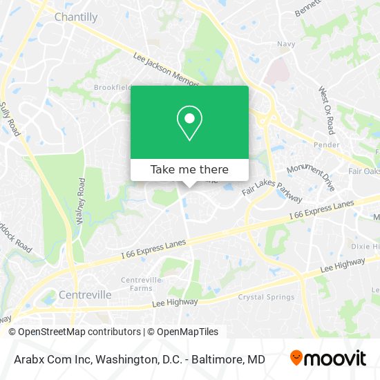 Mapa de Arabx Com Inc