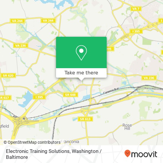 Mapa de Electronic Training Solutions