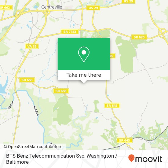 BTS Benz Telecommunication Svc map