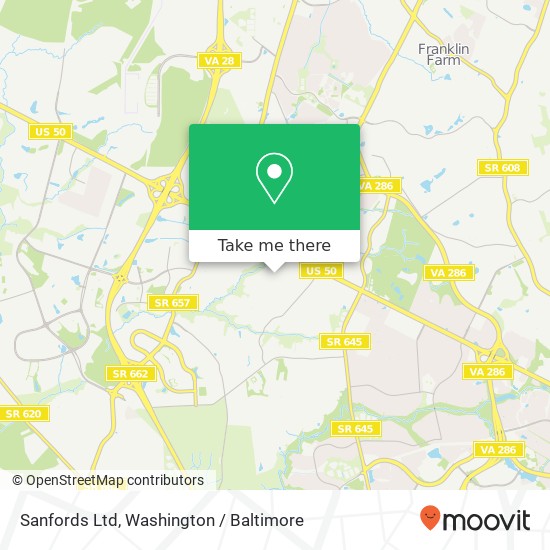 Sanfords Ltd map