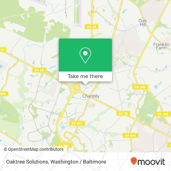 Mapa de Oaktree Solutions