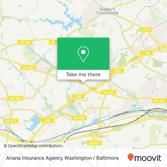 Ariana Insurance Agency map