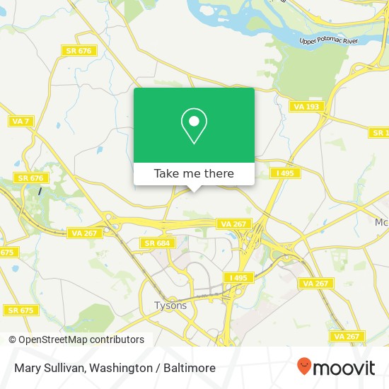 Mary Sullivan map