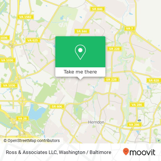 Mapa de Ross & Associates LLC