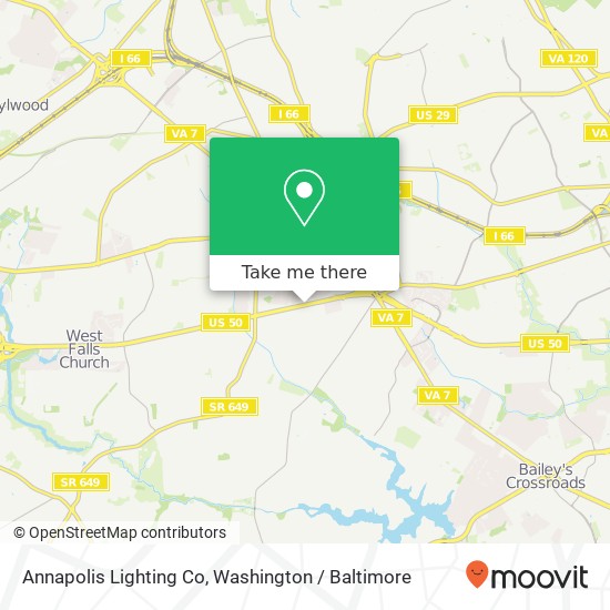 Mapa de Annapolis Lighting Co