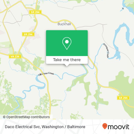 Daco Electrical Svc map