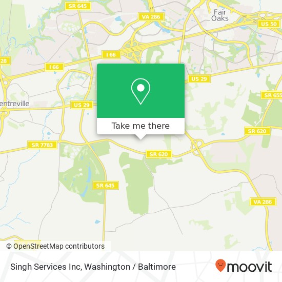 Singh Services Inc map