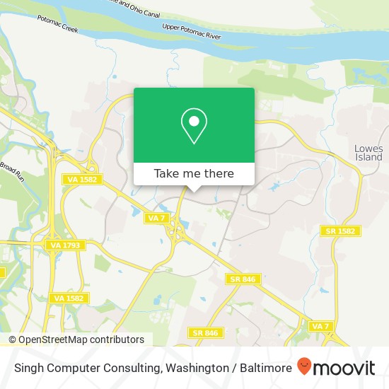 Singh Computer Consulting map