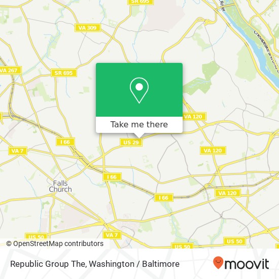 Republic Group  The map