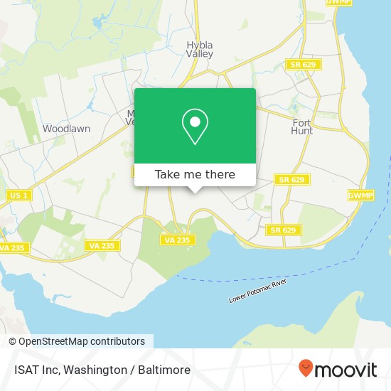 ISAT Inc map