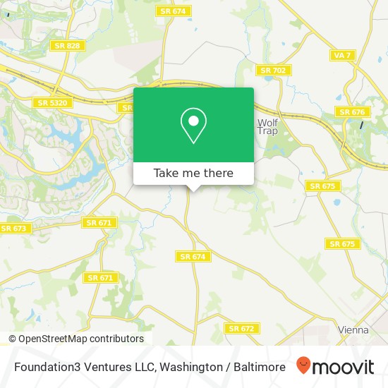 Mapa de Foundation3 Ventures LLC