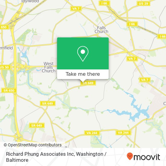 Mapa de Richard Phung Associates Inc