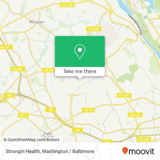 Strongin Health map