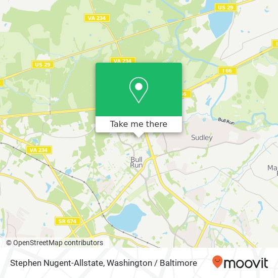 Mapa de Stephen Nugent-Allstate