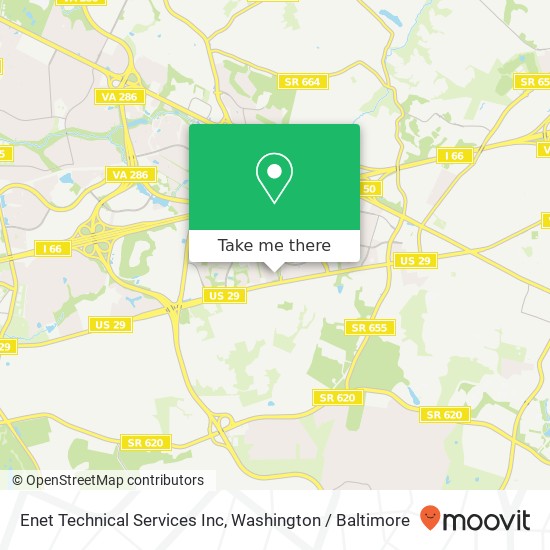 Mapa de Enet Technical Services Inc