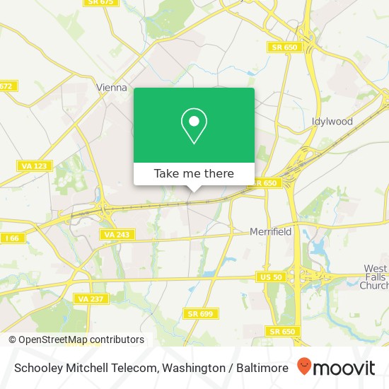 Mapa de Schooley Mitchell Telecom