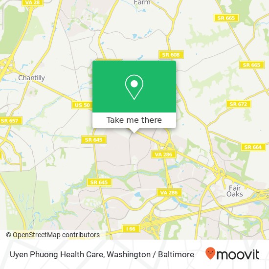 Uyen Phuong Health Care map