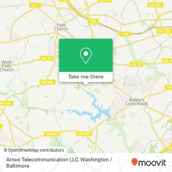 Mapa de Arnos Telecommunication LLC