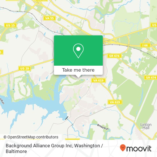 Background Alliance Group Inc map