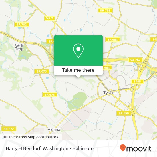 Mapa de Harry H Bendorf