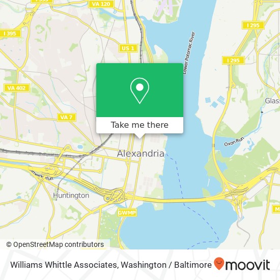 Mapa de Williams Whittle Associates