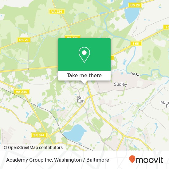 Mapa de Academy Group Inc