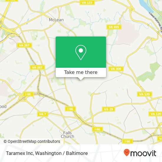 Taramex Inc map