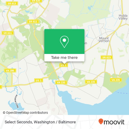 Select Seconds map