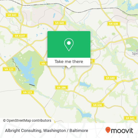 Albright Consulting map