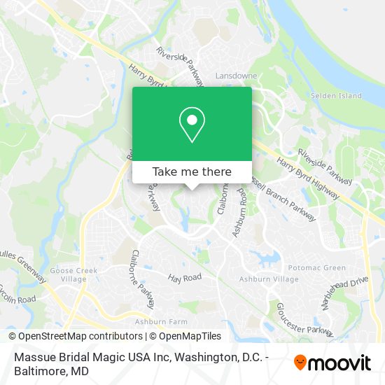 Mapa de Massue Bridal Magic USA Inc