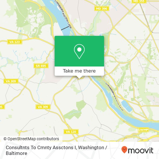 Consultnts To Cmnty Assctons I map