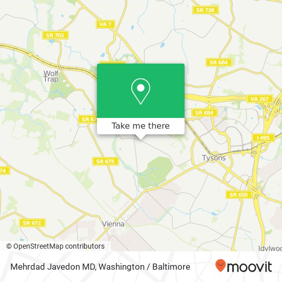 Mapa de Mehrdad Javedon MD