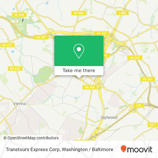 Mapa de Transtours Express Corp
