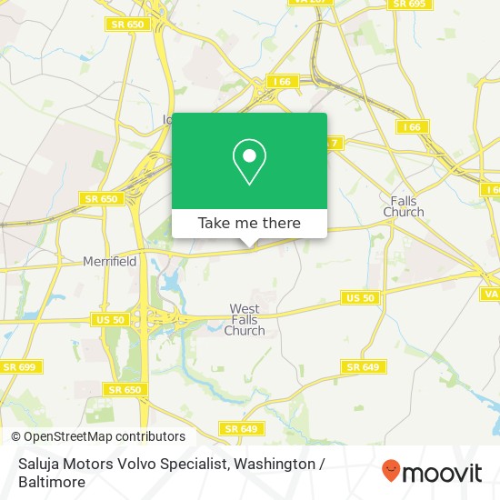 Mapa de Saluja Motors Volvo Specialist