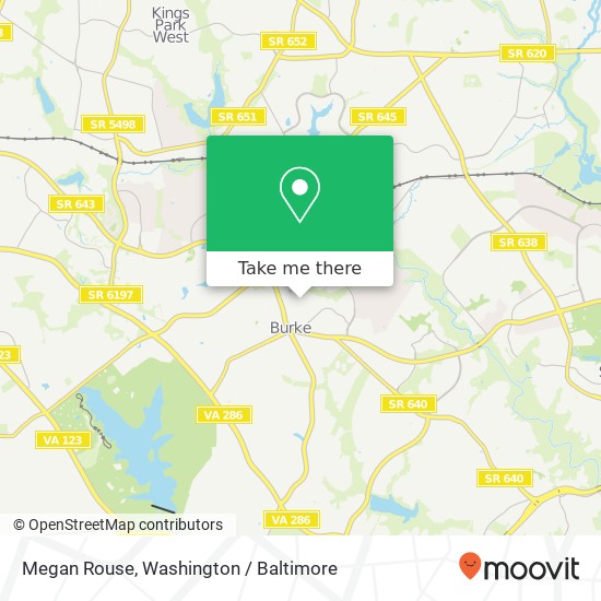 Megan Rouse map