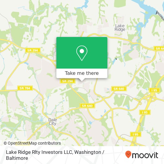 Lake Ridge Rlty Investors LLC map