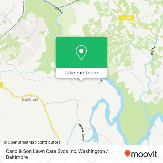 Mapa de Cano & Son Lawn Care Svcs Inc