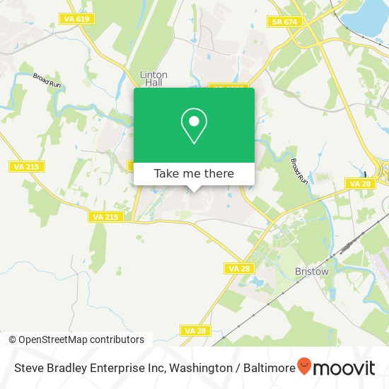 Steve Bradley Enterprise Inc map